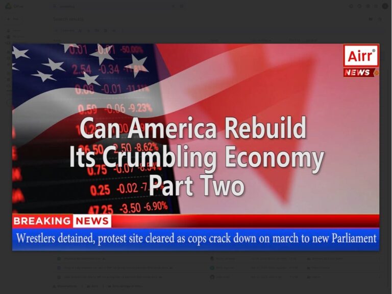 Can America Rebuild Its Crumbling Economy?