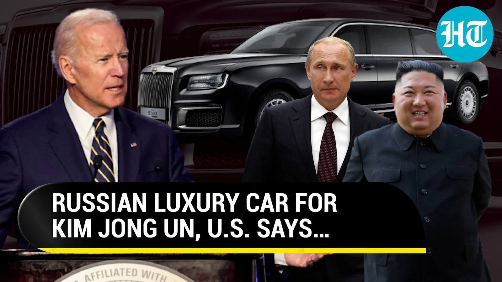 Putin’s Gift-Kim Jong Russian Made Luxury Car latest news