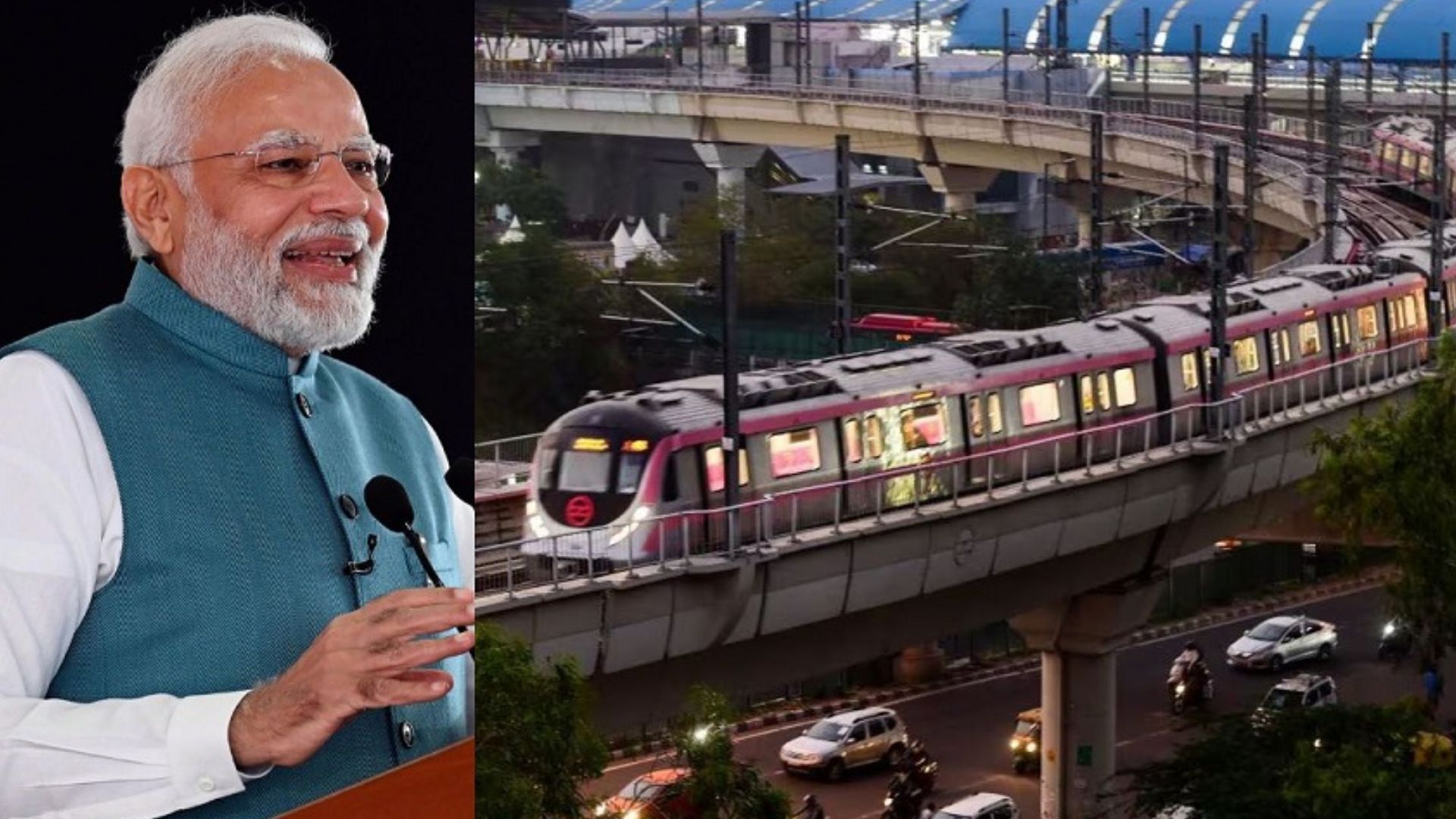 pm modi-Delhi Metro Phase 4