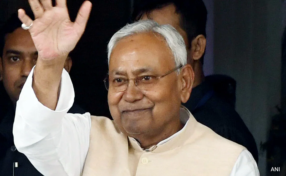 Chief Minister Nitish Kumar