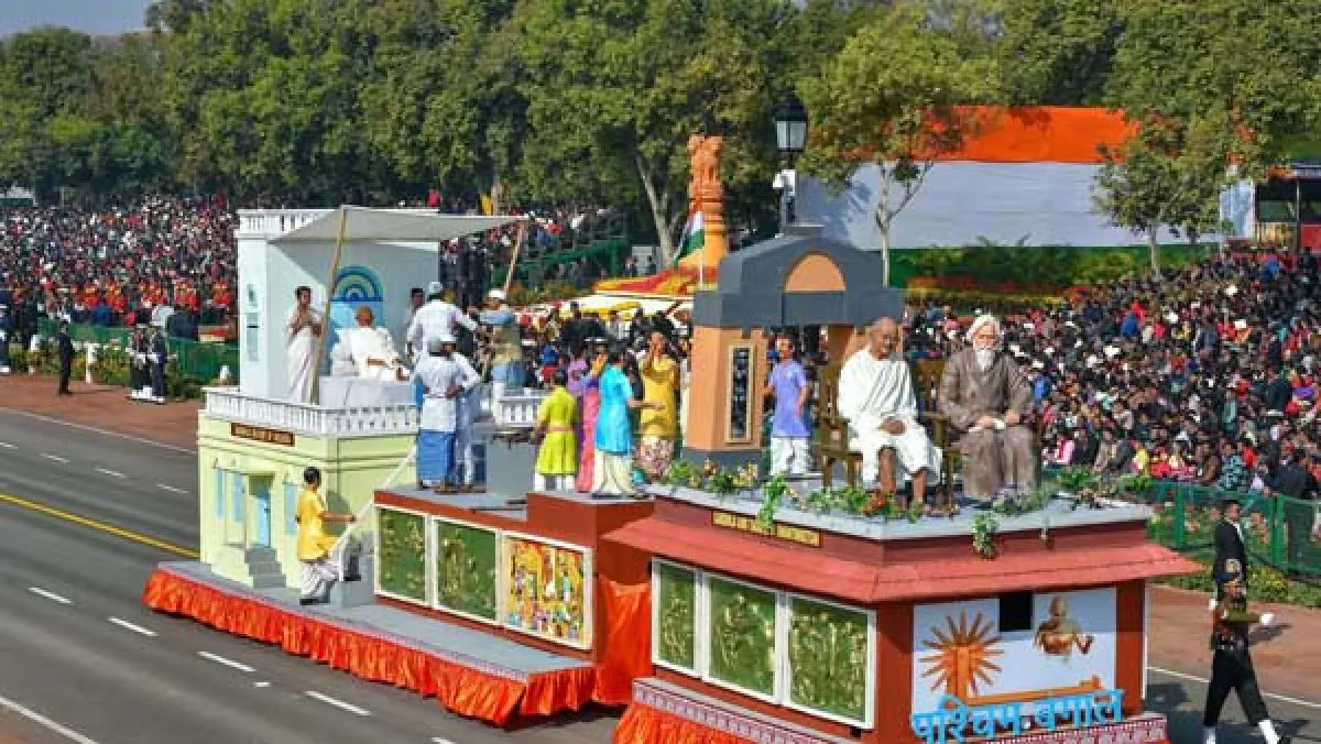 Republic Day -Controversy over Tableaux