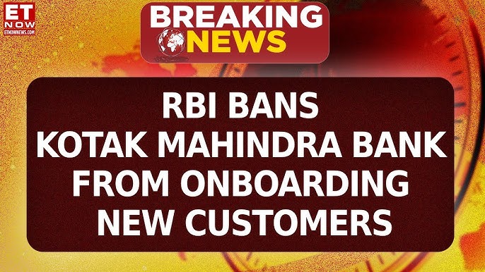 RBI’s on Kotak Mahindra Bank