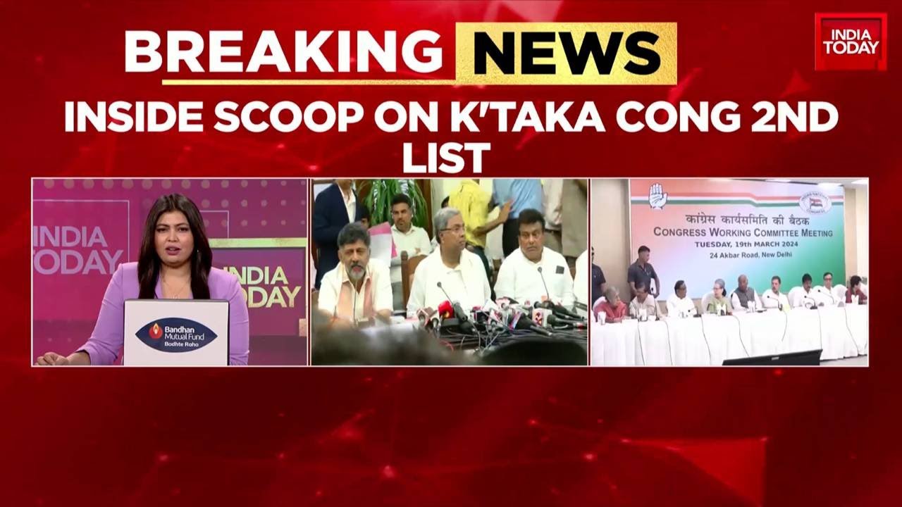 Congress’s Second List - Karnataka