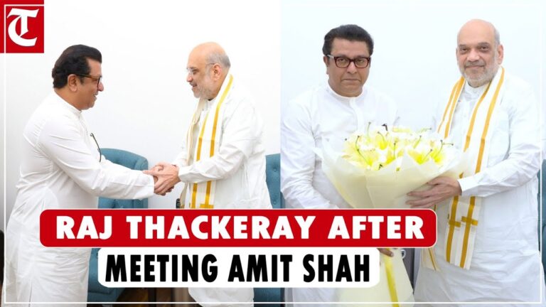 Meeting of Raj Thackeray and Amit Shah
