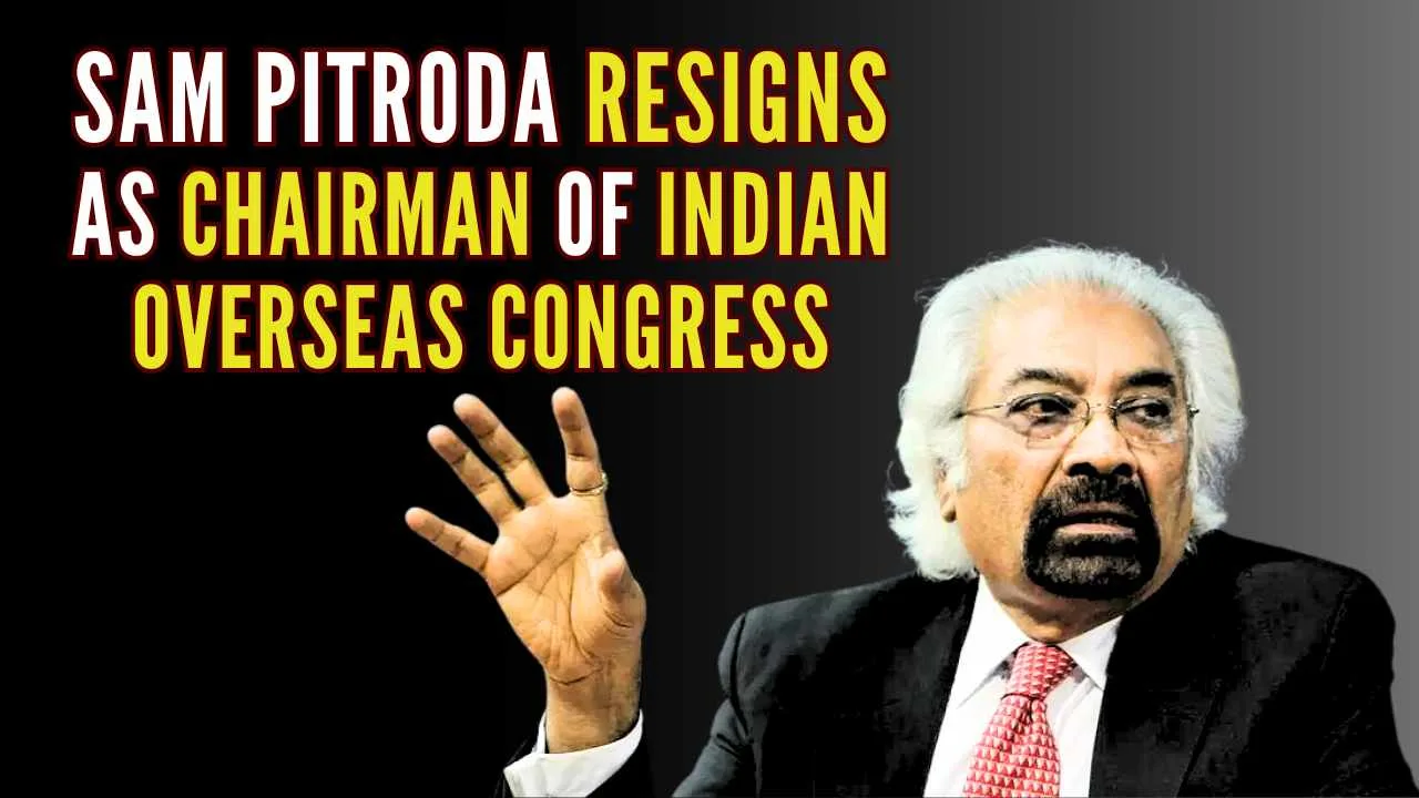 Sam Pitroda's resignation