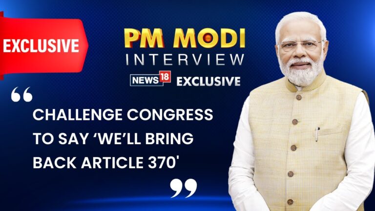 Modi’s Exclusive Interview