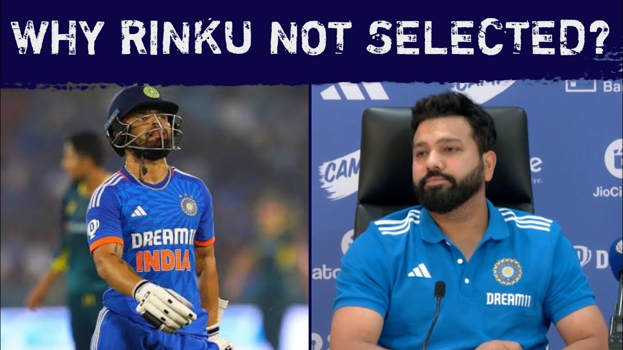 Rinku Singh was dropped icc 20 news