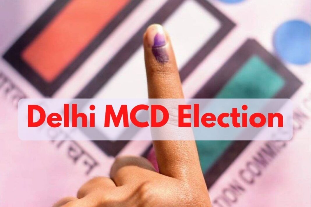 delhi municipal elections update