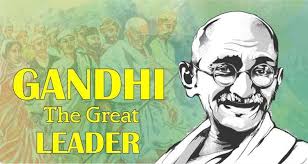 mahatma gandhi a good leader