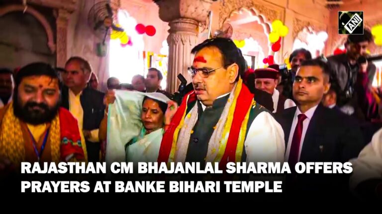 Bhajanlal Sharma in Balaji Dham