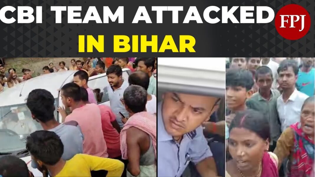 bihar CBI Attack news