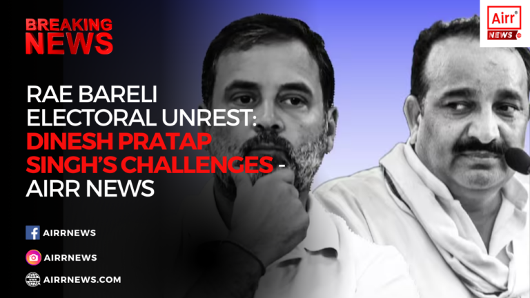“Pappu Yadav’s Political Crusade: A Tumultuous Journey from Bihar’s Heartland to UP’s Power Corridors – An AIRR News Exclusive”-Pappu Yadav Political news