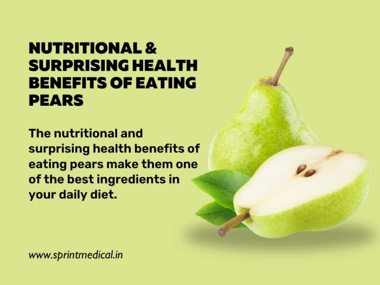 Eating Pears Good Health