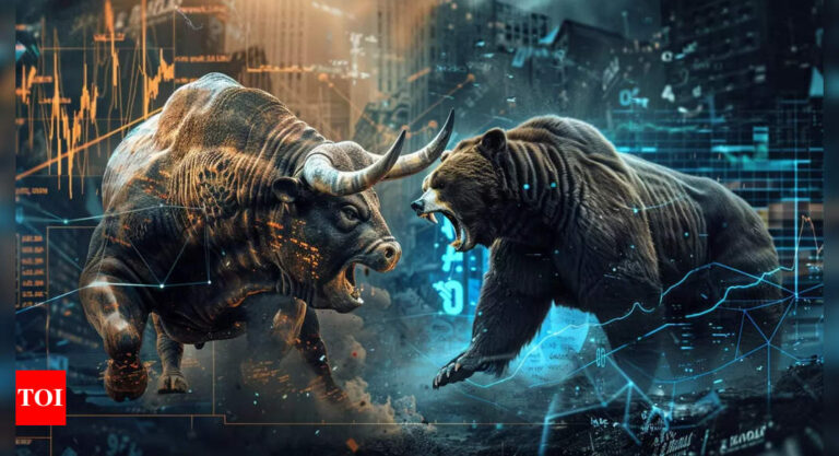 Stock market today: BSE Sensex rises over 200 points; Nifty50 near 24,300 – Times of India