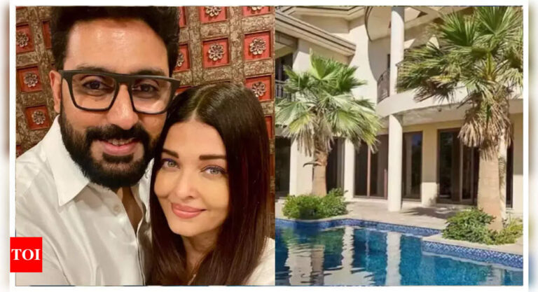 All about Aishwarya Rai-Abhishek Bachchan’s ₹16 crore Dubai villa – Pics | – Times of India