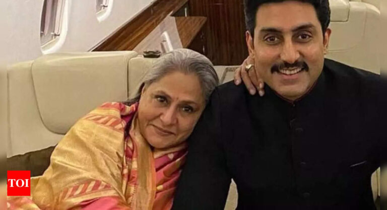 Abhishek Bachchan reveals Jaya Bachchan’s reaction when he’s always just compared to his father Amitabh Bachchan: ‘You’re my son too’ | Hindi Movie News – Times of India