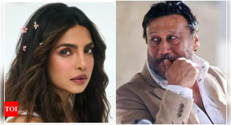 Priyanka Chopra reveals Jackie Shroff as her inspiration for ‘attitude at work’ | Hindi Movie News – Times of India