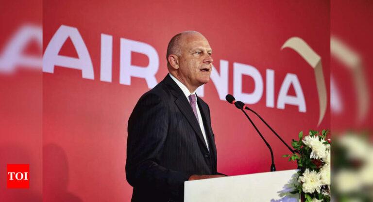 Air India revival at midway of a 5-day match: CEO Campbell Wilson – Times of India