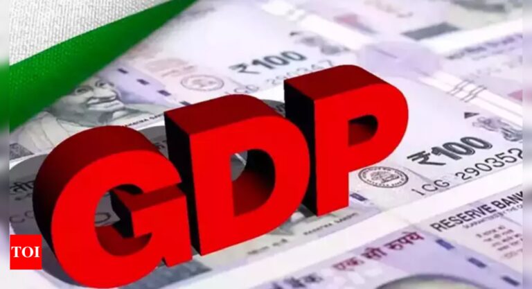 GDP growth slumps to 7-quarter low of 5.4% – Times of India