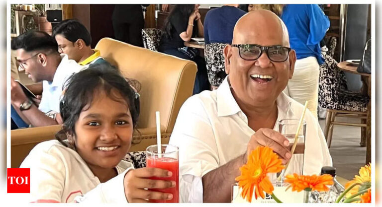 When Rumi Jaffrey shared late Satish Kaushik wanted to live long enough to see his daughter Vanshika get settled in life | – Times of India