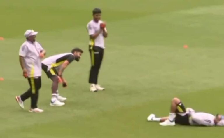 Sarfaraz Khan’s Unorthodox Fielding Leaves Virat Kohli In Splits. Rishabh Pant’s Reaction Goes Viral – Watch | Cricket News