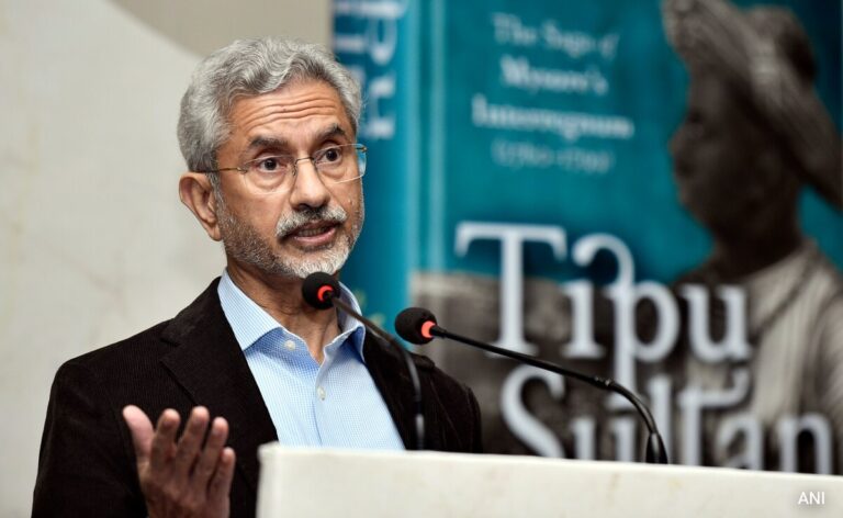 “Tipu Sultan Is Actually A Very Complex Figure In History”: S Jaishankar