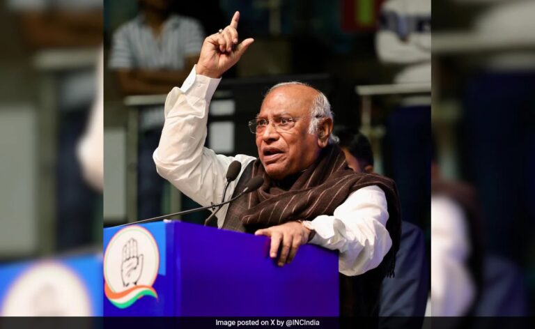 “Don’t Want EVMs, We Want Ballot Paper”: Mallikarjun Kharge Days After Maharashtra Loss