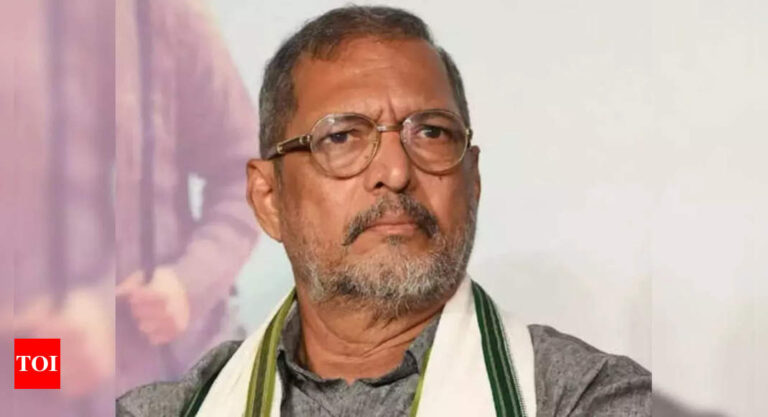 Nana Patekar admits that slapping a fan on ‘Vanvaas’ set was wrong: ‘But there is a place to express your love’ | Hindi Movie News – Times of India