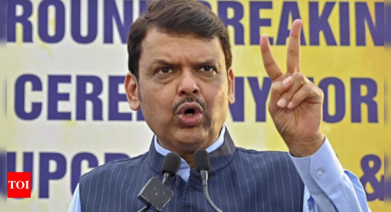 PM Modi, 9 Union ministers, 3 CMs to attend Maharashtra CM oath ceremony | Mumbai News – Times of India