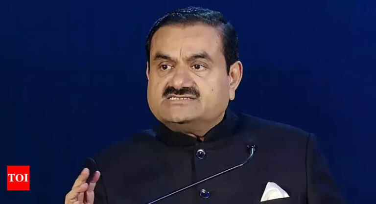Gautam Adani: Falling diamond exports a ‘wake up call’ | Surat News – Times of India