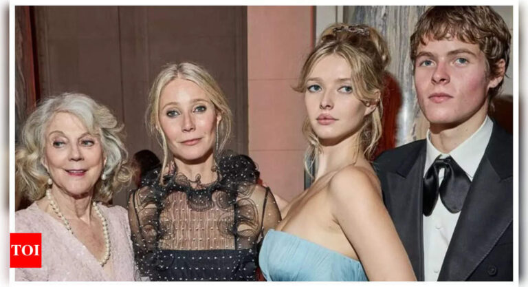 Apple Martin: Did Gwyneth Paltrow and Chris Martin’s daughter Apple Martin behave rudely at Le Bal? Viral video sparks debate | – Times of India