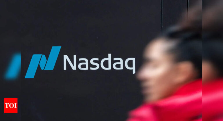 Nasdaq surges above 20,000 for first time – Times of India
