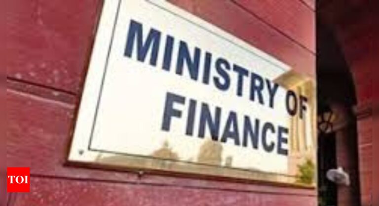 RBI policies may have contributed to economic slowdown: Finance ministry – Times of India
