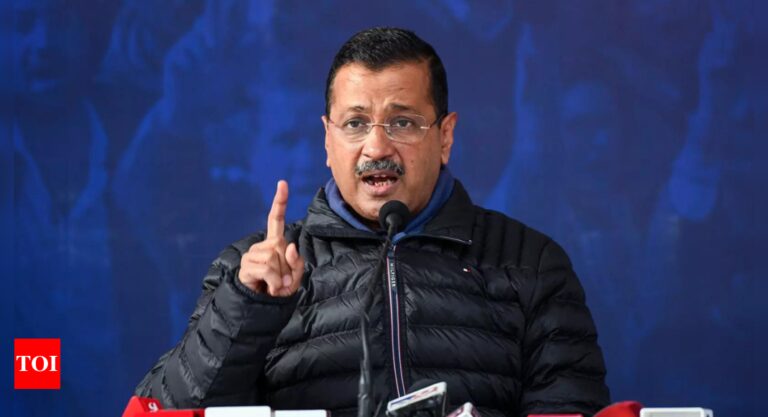 ‘Operation Lotus’: Arvind Kejriwal accuses BJP of voter list tampering ahead of Delhi polls | Delhi News – Times of India