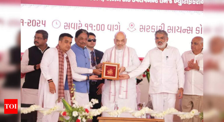 Though born in poverty, Modi never harboured any negativity: Shah – Times of India