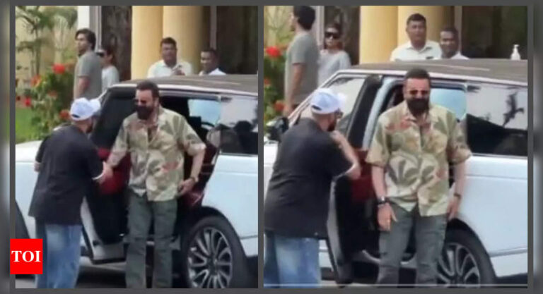 Saif Ali Khan stabbing incident: Sanjay Dutt pays visit to Lilavati hospital to check on the actor’s health – WATCH video | – The Times of India