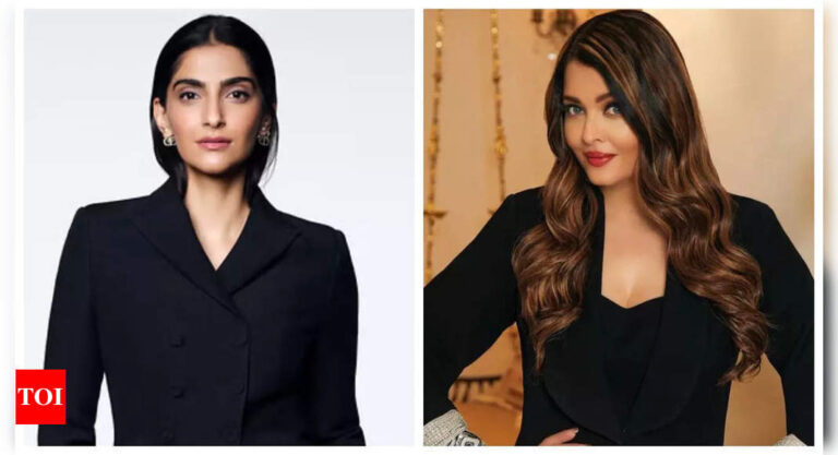 When Sonam Kapoor received backlash from fans for calling Aishwarya Rai ‘aunty’: ‘Aish has worked with my dad so…’ | – The Times of India