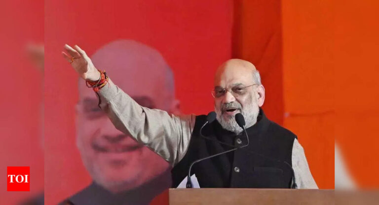 Shah Targets Kejriwal On Yamuna, ‘Sheesh Mahal’ And Waterlogging – The Times of India