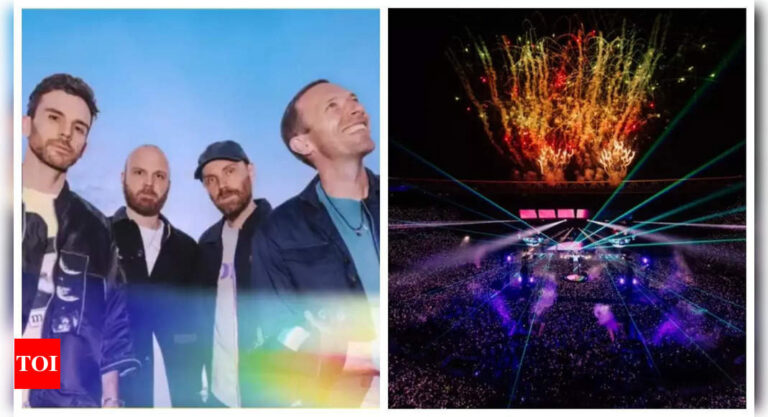 Coldplay wraps up India tour; Chris Martin says ‘We’ll never forget these two weeks’ | – The Times of India