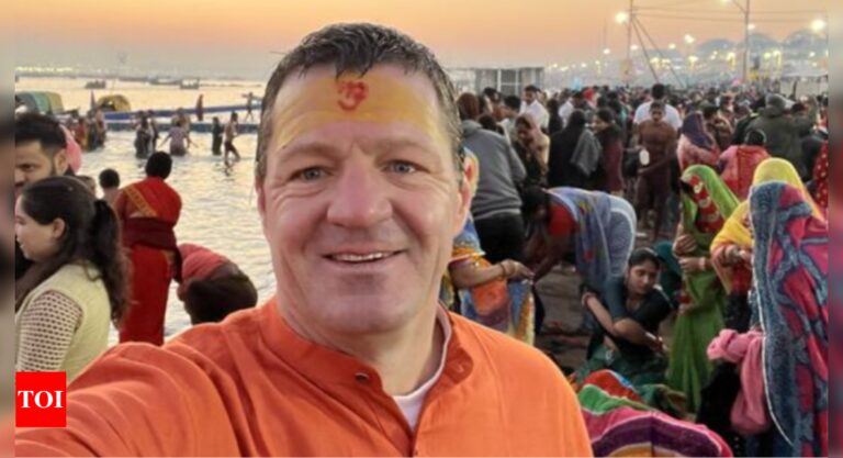 ‘Something so divine’: IndiGo CEO Pieter Elbers has ‘once in a lifetime experience’ at Maha Kumbh – The Times of India