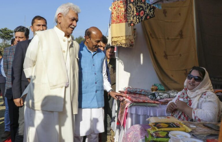 Union minister Virender Kumar meets J-K LG; distributes PPE kits, Ayushman cards to SSWs – ET HealthWorld