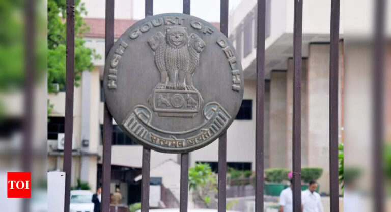 Delhi High Court criticises Delhi govt for delays in funding judicial residences | Delhi News – The Times of India