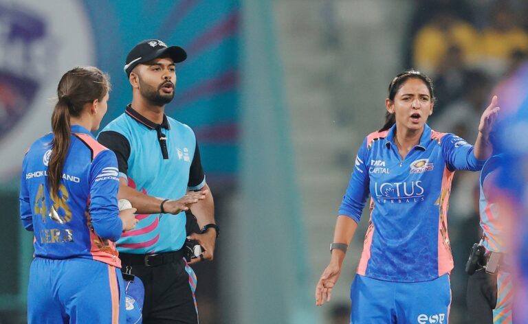 Mumbai Indians Captain Harmanpreet Kaur Fined For Showing Dissent In WPL 2025 | Cricket News