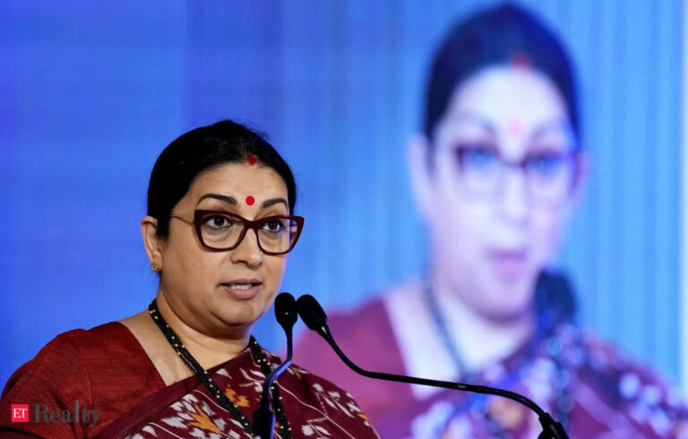 About 18 million sq ft area needed in 4-5 years for data centres: Smriti Irani – ET RealEstate