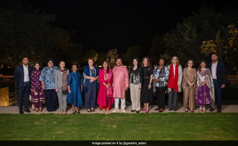 Gautam Adani’s “Grateful” Post After Women Envoys Visit Adani Renewable Energy Park