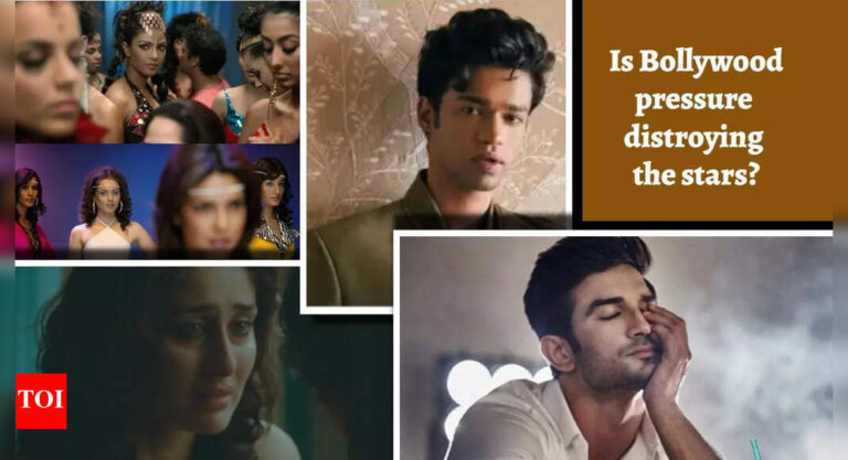 Fractured by fame: Is Bollywood pressure distroying the stars? | – The Times of India