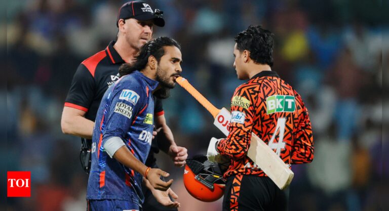 Drama at Lucknow! Digvesh Rathi, Abhishek Sharma clash in heated on-field spat – Watch | Cricket News