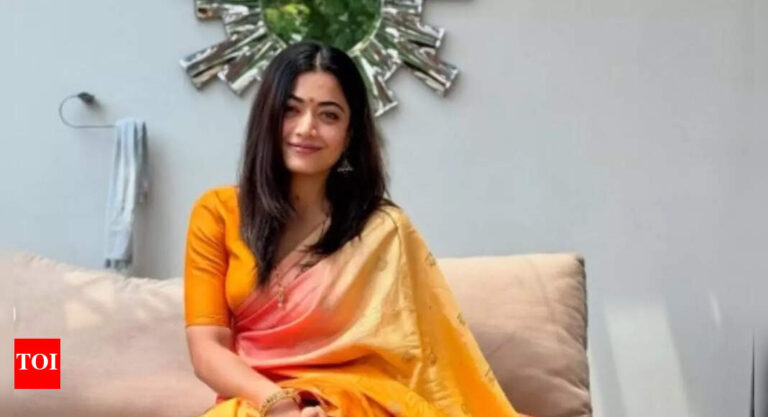 Fans convinced Rashmika Mandanna’s yellow saree photos were taken at Vijay Deverakonda’s house: ‘VD’s mother gifted that saree’ | – Times of India