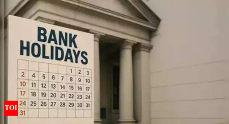 Bank holidays 2025: Are banks closed on May 29 for Maharana Pratap Jayanti? – Times of India