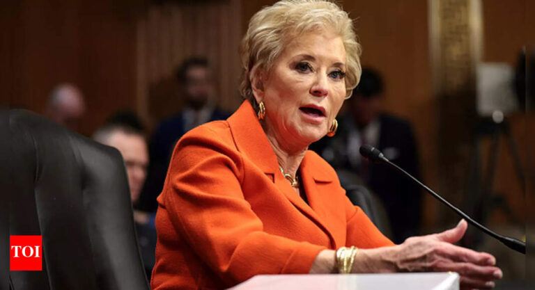 Linda McMahon urges colleges to align with Trump administration to maintain federal funding